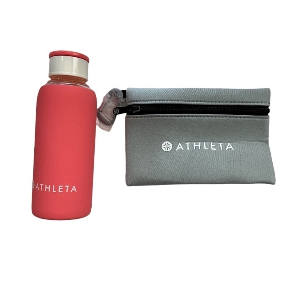 NEW!!! Athelta & Glass Water Bottle Set